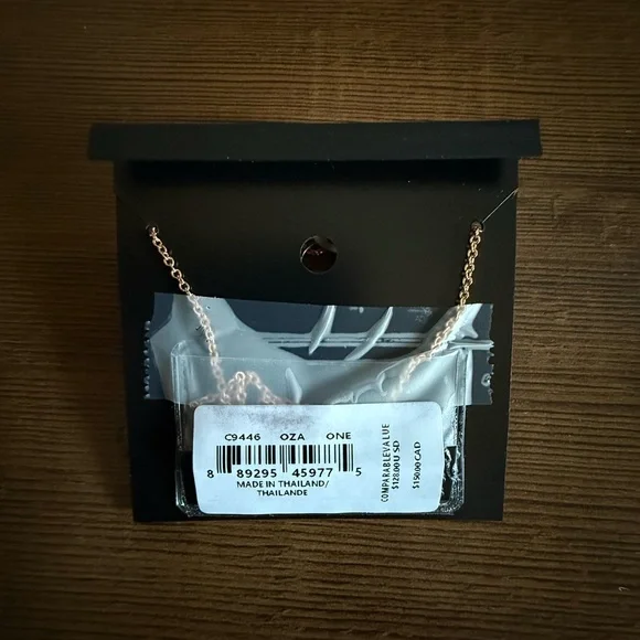 COACH Signature Enamel Necklace - Picture 3 of 7